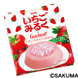 いちごみるくプリン[キャンディグリッター付]